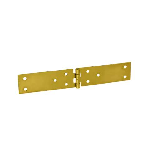 10 Charnières Simples Z 200x35x1,5 mm - Acier Zingué - Fixation Robuste - D-Work