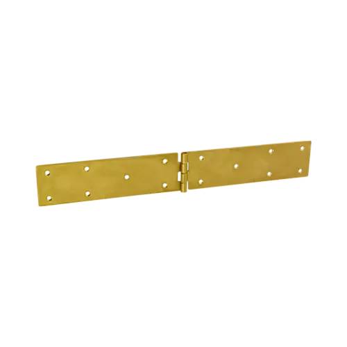10 Charnières Simples Z 350x50x1,5 mm - Acier - Fixation Fiable - D-Work
