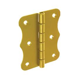 10 Charnières Françaises ZF 200 200x33x2,5 mm - Acier - Fixation Robuste - D-Work