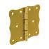10 Charnières Françaises ZF 300 300x38x2,5 mm - Acier - Fixation Robuste - D-Work