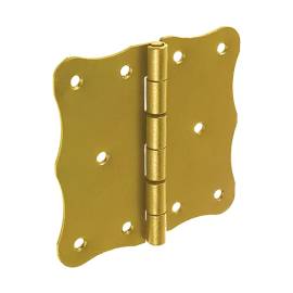 10 Charnières Françaises ZF 300 300x38x2,5 mm - Acier - Fixation Robuste - D-Work