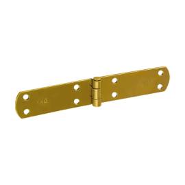 10 Charnières Françaises Décoratives Zof 150 - 150X34X2.0 mm Zingué - D-Work