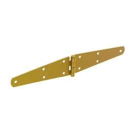 10 Charnières en T 125x30x80x2 mm - Zingué Bichromaté - D-Work