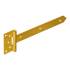 10 Charnières De Portail Galvanisées Zb 300 - 300X45X90X3.0 mm Zingué - D-Work