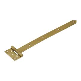10 Charnières de Portail ZB 150x45x90x3 mm - Noir - Fixation Robuste - D-Work