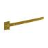 10 Charnières de Portail ZB 250 250x45x90x3 mm - Noir - Résistantes et Fiables - D-Work