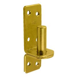 10 Axes de Charnière à Visser Ø13 mm 106 mm - Acier - Fixation Fiable - D-Work
