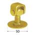 6 Charnières Réglables Avec Platine Zrdp 18/90 - M18X90 Zingué - D-Work