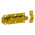 20 Verrous de Porte Droits 160x55x5 mm - Acier Zingué - Fixation Fiable - D-Work