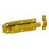 20 Verrous De Porte Droits 180x65x5 Mm - Acier Zingué - Fixation Fiable - D-Work