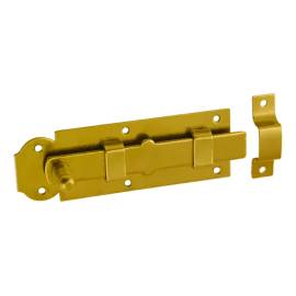 10 Verrous de Box WZTW 100x40x1 mm - Acier - Fixation Robuste - D-Work