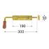 50 Verrous À Tige Wrb 210 - 210X52X2.3 mm Noir - D-Work