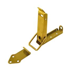 10 Équerres De Coffre NS 75 75x75x20x2,0 mm - Acier - Fixation Robuste - D-Work