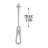 10 Suspensions De Balançoire Type A M12 Mha 130 - 130 mm - D-Work