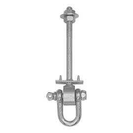 10 Suspensions Type D M12 MHD 120 mm - Fixation Balançoire Robuste - D-Work