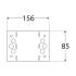 6 Connecteurs C Sd Lpa 3 - 156X85X2.5 - D-Work