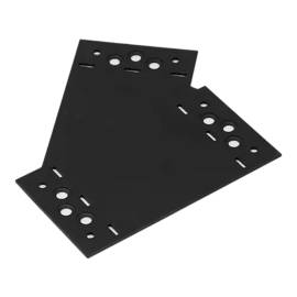 6 Connecteurs C SD LPF 155x176x85x2,5 mm - Acier - Fixation Robuste - D-Work