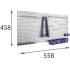 5 Panneaux Muraux Perforés - Kit De 34 Pièces Pgt 1 - 558X458X10X0.7 mm - D-Work