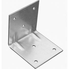 20 Équerres Perforées KM4 60x60x60x2,5 mm - Acier Zingué - Fixation Polyvalente - D-Work
