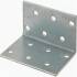 20 Équerres Perforées Km6 - 60X60X100X2.5 mm - D-Work