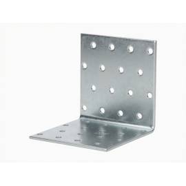 20 Équerres Perforées Km9 - 80X80X80X2.5 mm - D-Work