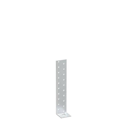 20 Équerres d’Ancrage KK21 200x40x40x2 mm - Acier - Fixation Fiable - D-Work