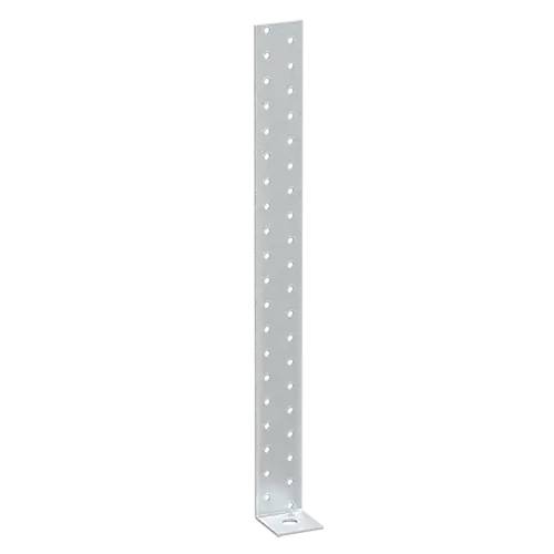 20 Équerres d’Ancrage KK23 400x40x40x2 mm - Acier - Fixation Robuste - D-Work