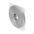 8 Bandes de Fixation Perforées 12x0,7 mm - 25 Mètres - Acier Zingué - D-Work