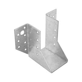 10 Sabots De Solive WB63 98x141x75x2,0 mm - Acier Zingué - Fixation Solide - D-Work