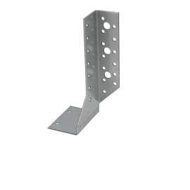 10 Sabots De Solive Pliés Droit WBD 50x170x75x2 mm - Acier - Fixation Solide - D-Work