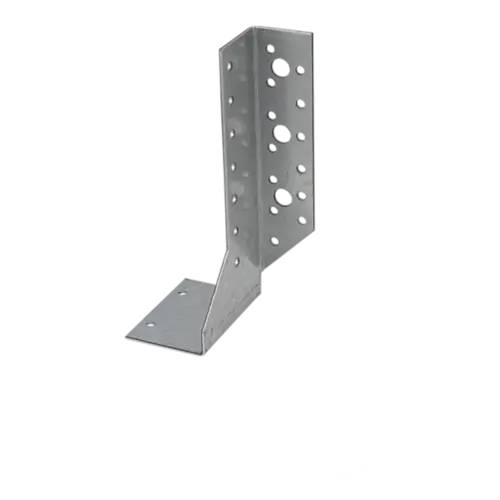 10 Sabots De Solive Pliés Droit WBD 50x170x75x2 mm - Acier - Fixation Solide - D-Work