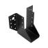 6 Sabots De Solive C Wb 49 - 45X97X75X2.0 Noir - D-Work