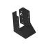 6 Sabots de Solive Pliés WBZ 52 48x96x75x2 mm - Acier Noir - Fixation Solide - D-Work