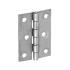 10 Charnières ZO 100 100x102x2 mm - Acier Zingué - Fixation Robuste - D-Work