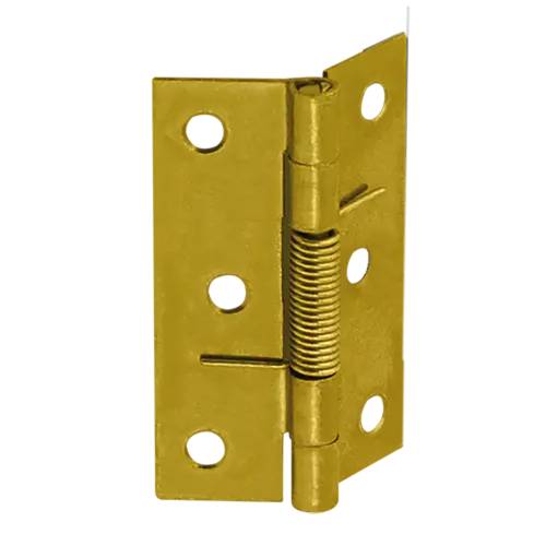 50 Charnières Zinguées Bichromatées 60x48x1 mm - Acier - Fixation Fiable - D-Work