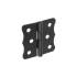 50 Charnières Zo 70 - 70X51X1.5 mm Noir - D-Work