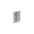 10 Charnières Zo 100 - 100X102X2.0 mm Zingué - D-Work