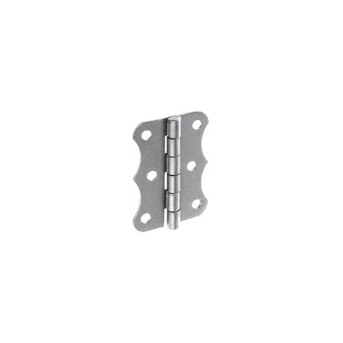 10 Charnières ZO 100x102x2 mm - Acier Zingué - Fixation Robuste - D-Work