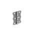 10 Charnières Françaises ZF 160 - 160x35x2,5 mm - Acier - Fixation Fiable - D-Work