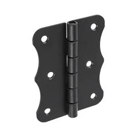 10 Charnières Françaises ZF 180 - 180x35x2,5 mm - Acier - Fixation Robuste - D-Work