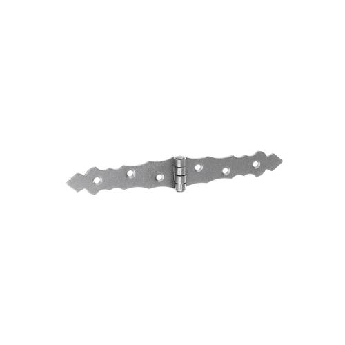 10 Charnières Montantes ZTS 200x40x2 mm - Noir - Fixation Robuste - D-Work