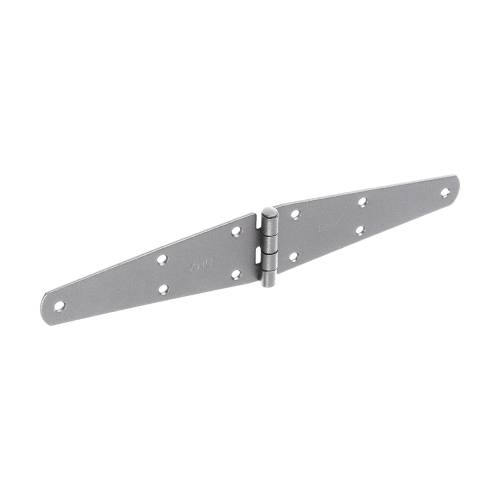 10 Charnières En T Galvanisées Zt 100 - 100X30X65X2.0 mm Zingué - D-Work