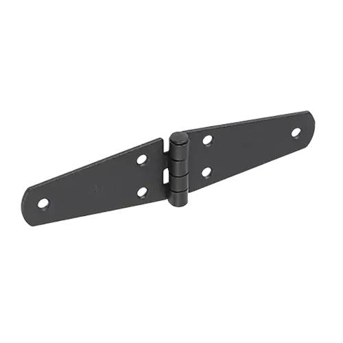 10 Charnières En T Galvanisées Zt 125 - 125X35X80X2.0 mm Zingué - D-Work