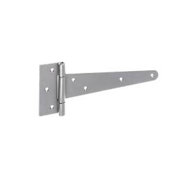 10 Charnières de Portail ZB 350 350x45x90x3 mm - Zingué Bichromaté - D-Work