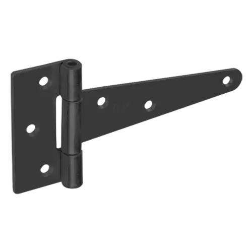 10 Charnières de Portail 400x45x90x3 mm - Zingué Bichromaté - D-Work