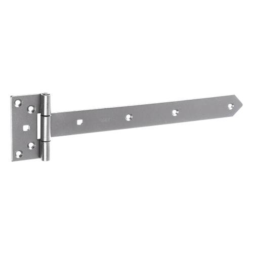 10 Charnières De Portail Renforcées Zbw 500 - 500X40X110X4.0 mm Noir - D-Work