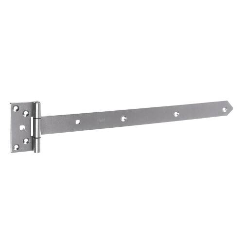 10 Charnières de Portail Légères 100x25x1,5 mm - Acier Zingué - Fixation Durable - D-Work