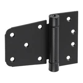5 Charnières d’Angle 250x200 mm Ø13 mm - Gauche et Droite - Noir Zingué - D-Work
