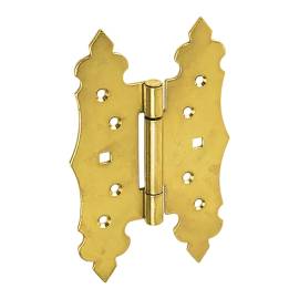 10 Charnières Type T Zro 200/10 - 200X3.0 mm Zingué Bichromaté - D-Work