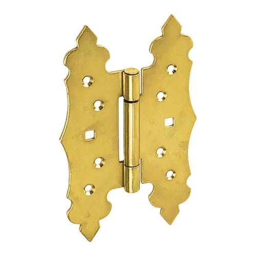 10 Charnières Type T 200x3 mm - Zingué Bichromaté - D-Work